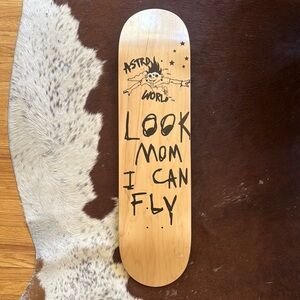 Travis Scott Astro World Skateboard Deck